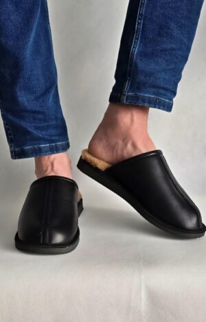 pantofle meskie kozuchowe